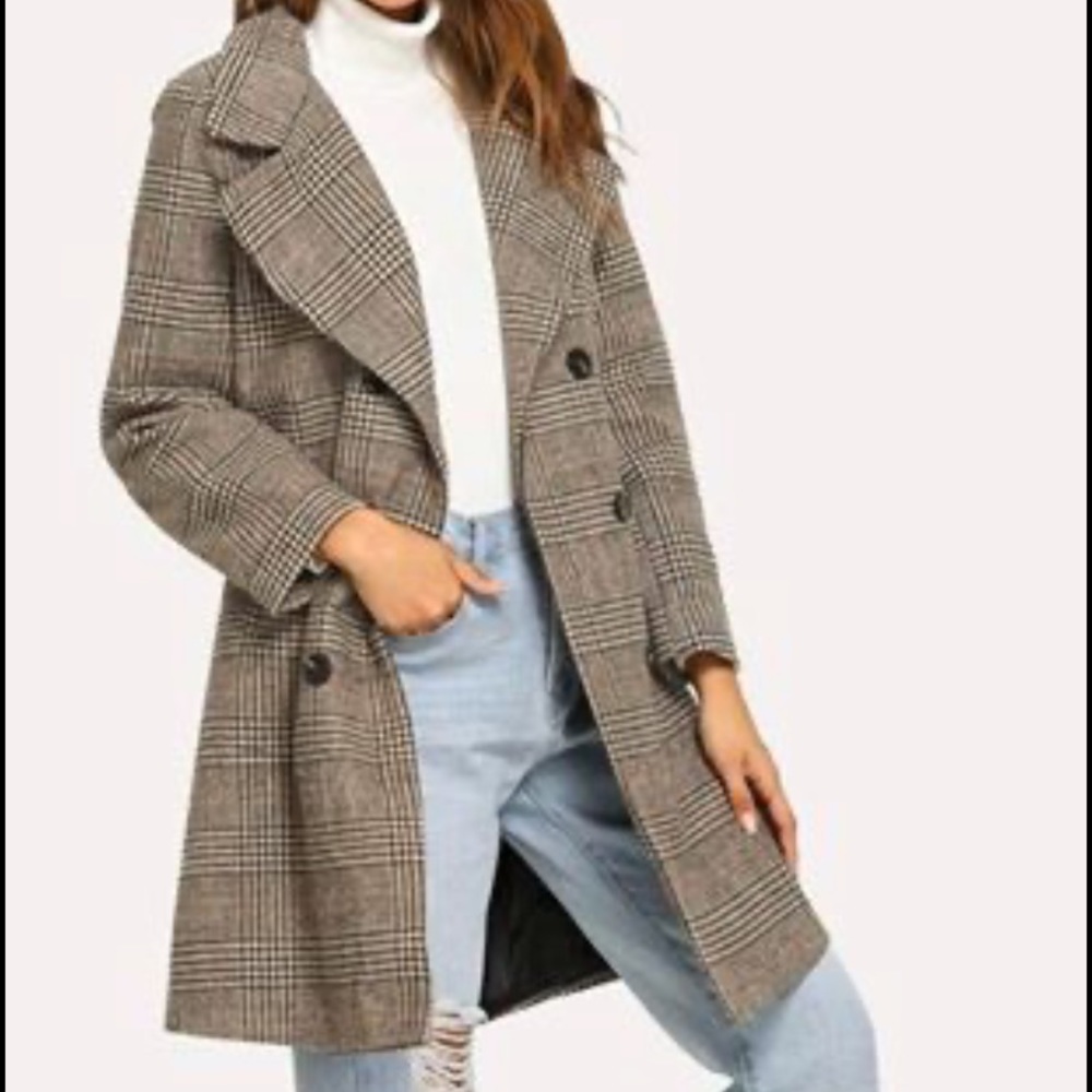 NEW double breasted women’s pea coat